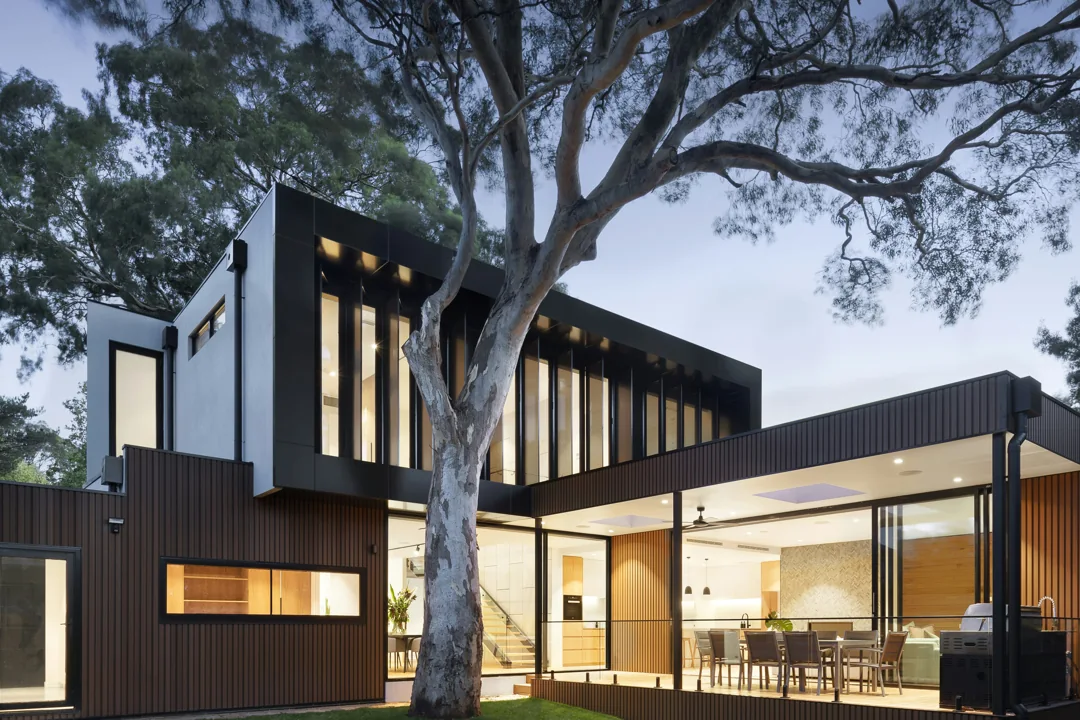 Bright residential living area